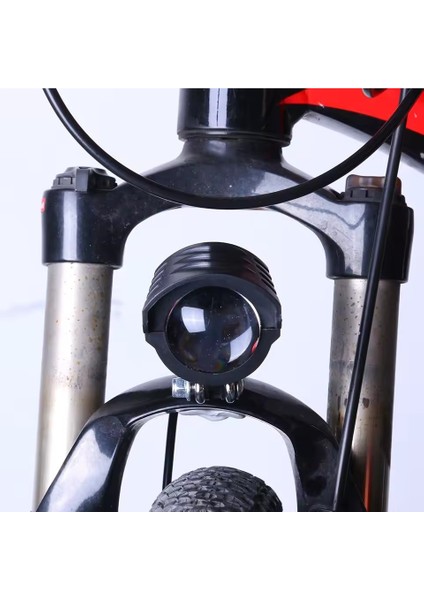 E Bike LED Far Elektrikli Scooter Farı Elektrikli Motosiklet E Bisiklet Far + Korna 36V-60V-UYUMLU fırsatları