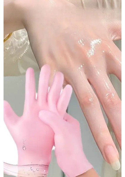 El ve Ayak Nemlendirici Set Egzema Mantar Önleyici Set Birer Çift Silikon Çorap ve Eldiven Dayanıklı fiyatları