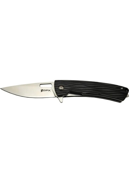 Dpx Gear Aculus F004 Bk Siyah Kurtarma / Kamp Çakı 18CM - Yarı Otomatik, Cam Kırma Aparatlı, Kemerlikli, Kutulu