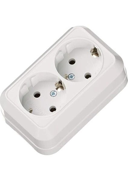 45182 Sıva Üstü Ikili Topraklı Priz, Beyaz fırsatları