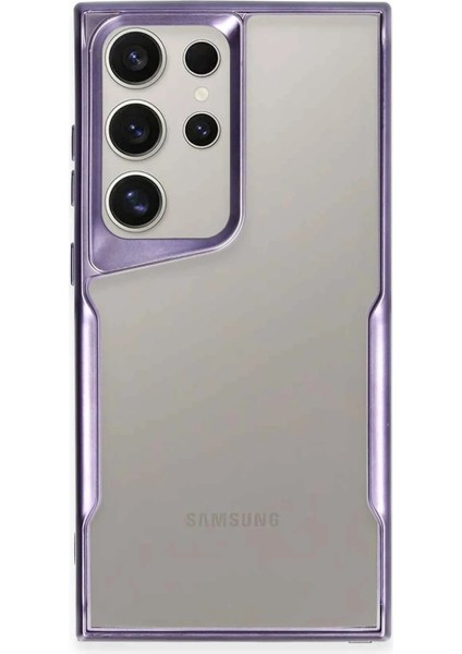 Samsung Galaxy S25 Ultra Kılıf Boyi Silikon Kapak - Derin MOR-(5796) - I98H92N0-9A97VS modelleri