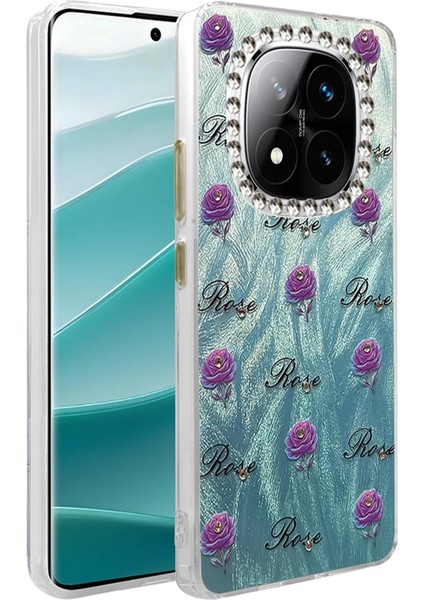 Xiaomi Redmi Note 14 Pro 5g Kılıf Blade Aynalı Desenli Kapak - Desen 9-(5796) - I78H14N7-7A00VS