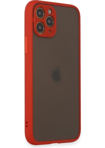 iPhone 11 Pro Kılıf Montreal Silikon Kapak - KIRMIZI-(5796) - I01H12N9-2A71VS fiyatları