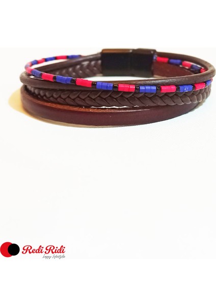 El Yapımı Deri Bileklik MODEL.6242-2