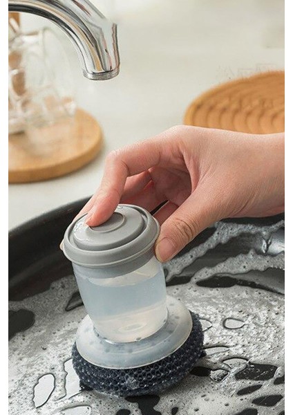 Soap Dispenser Kitchen Brush Sıvı Deterjan Hazneli Bulaşık Fırçası ve Stand fiyatları