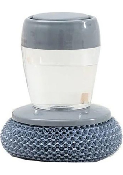 Soap Dispenser Kitchen Brush Sıvı Deterjan Hazneli Bulaşık Fırçası ve Stand