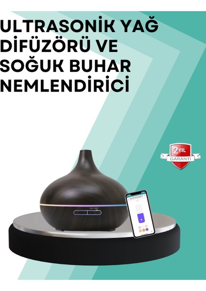 Bfs Büyük Su Hazneli Ultrasonik Difüzör ve Oda Nemlendirici
