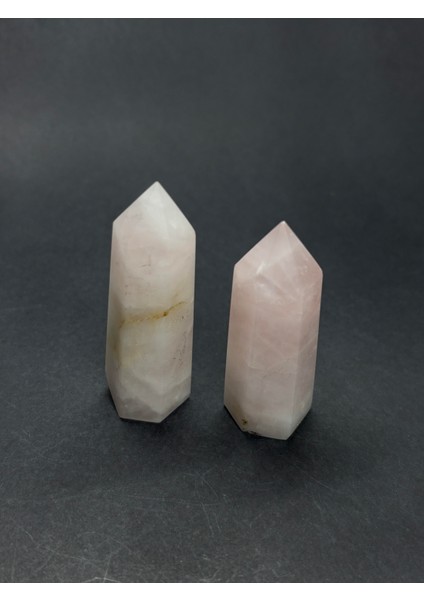 Pembe Kuvars Kule Doğaltaş