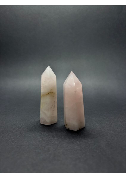 Pembe Kuvars Kule Doğaltaş modelleri