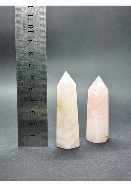 Pembe Kuvars Kule Doğaltaş indirimleri