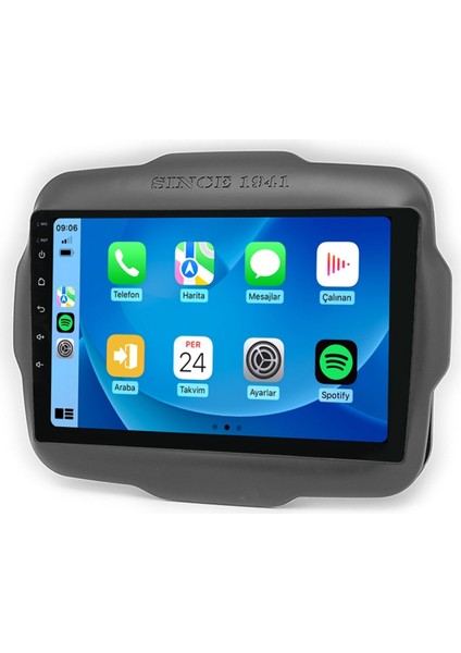 M-T-C 632 Serisi Jeep Renegade 2014-2018 6+64GB Multimedya Teyp