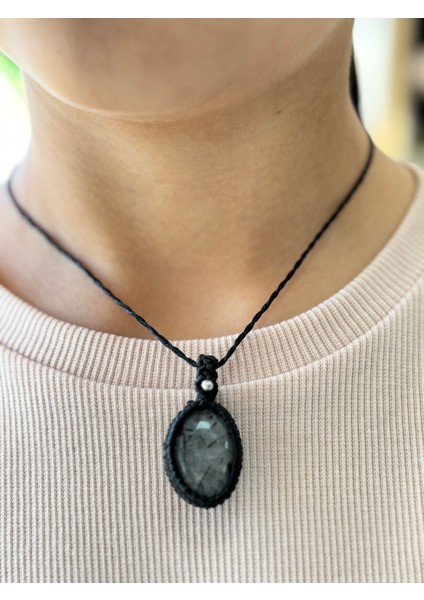 Valide Sultan Taşı Rutilli Kuvars Kolye