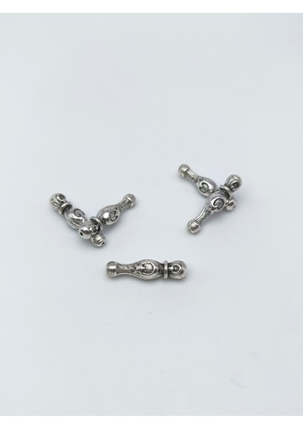 Epoksı Tesbih Doğaltaş Tesbih Püskülü 9 Adet