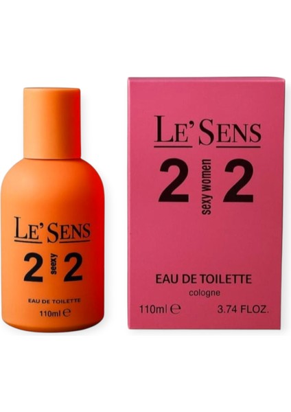 Le'sens Sexy 212 Women Cologne Edt 110ML Kadın Parfüm | Kalıcı, Çiçeksi, Meyvemsi Koku