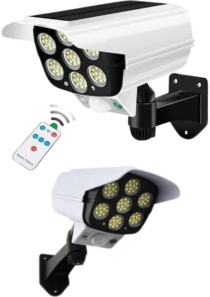 Bfs Solar Bahçe Aydınlatması Hareket Sensörlü Uzaktan Kumandalı Kamera Görünümlü fırsatları
