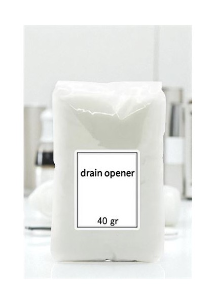 Tek Kullanımlık Güçlü Gider Açıcı Toz | Lavabo ve Duş Tıkanıklıklarına Çözüm