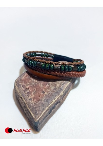 El Yapımı Deri Bileklik MODEL.6244 fiyatları