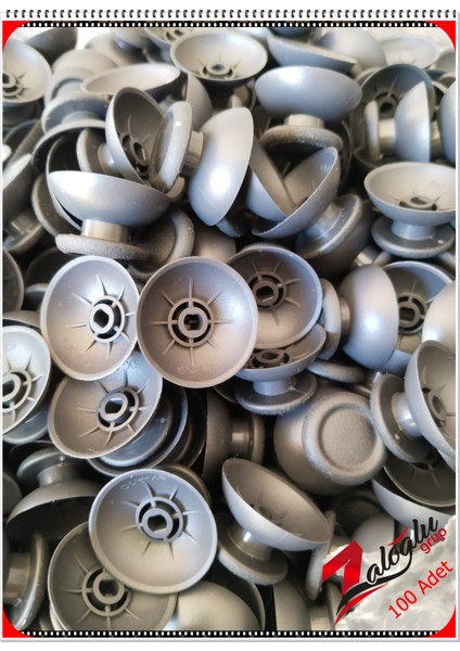 Ps4 Analog Topuz 1.sınıf 1.kalite V2 Gri Mükemmel Uyum ( 100 Adet )