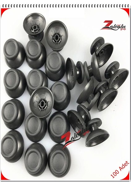 Ps4 Analog Topuz 1.sınıf 1.kalite V2 Gri Mükemmel Uyum ( 100 Adet ) modelleri