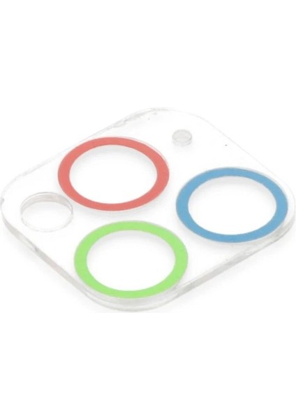 iPhone 11 Pro Renkli Kamera Lens Koruma Cam - MAVI-YEŞIL-(5796) - I65H49N6-1A75VS modelleri