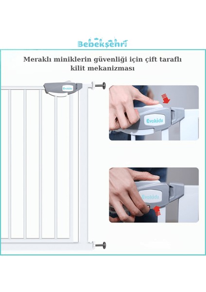 Çift Kilitli Çocuk Güvenlik Kapısı