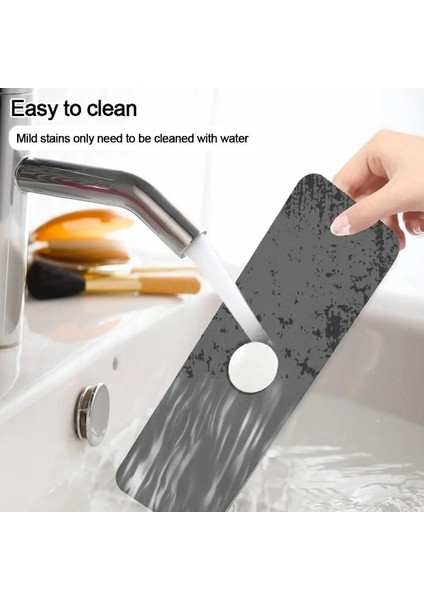 Su Emici Sihirli Lavabo Kenar Matı 38X13CM MC-605 modelleri