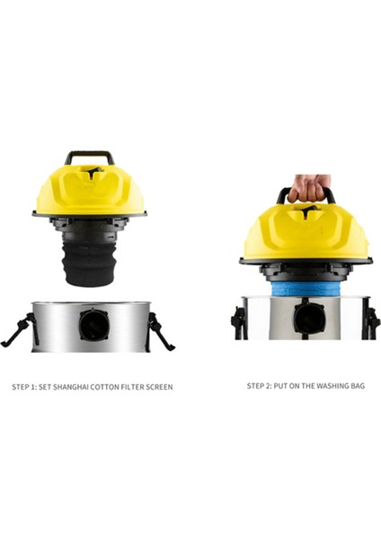 Karcher Mv1 Wd1 Wd2 Wd3 Elektrikli Süpürge Için 4'lü Tekstil Filtre Torbası (Yurt Dışından) indirimleri