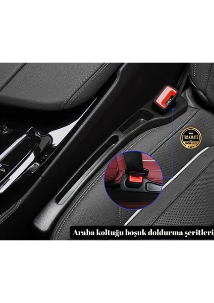 Araba Koltuk Arası Boşluk,doldurucu,organizer , Iki Adet Bordo Araç Içi,düzenleyici indirimleri