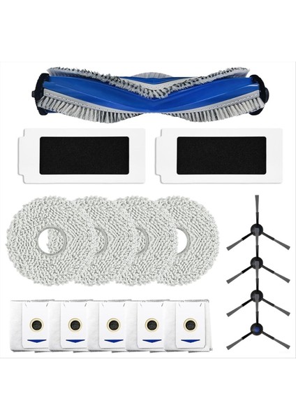 Ecovacs Deebot T30PRO Omnı Ana Yan Fırça Hepa Filtre Paspas Bezi Için (Yurt Dışından)