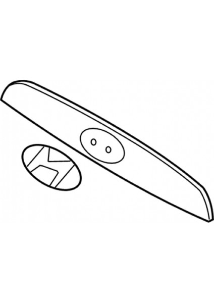 Accent Plakalık Nikelaj 2006- Oem No (87370-1E010)