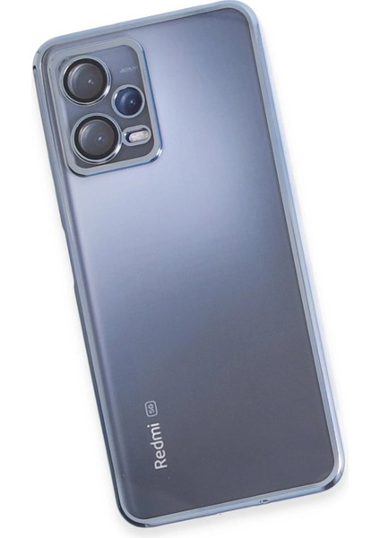 Xiaomi Redmi Note 12 5g Kılıf Lensli Silikon - Açık MAVI-(5796) - I57H57N6-8A47VS modelleri