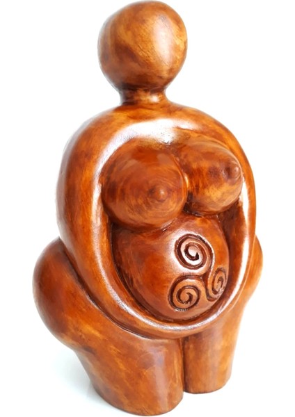 Umay Ana Tanrıçası Ahşap El Oyması Sanatsal Dekoratif fiyatları