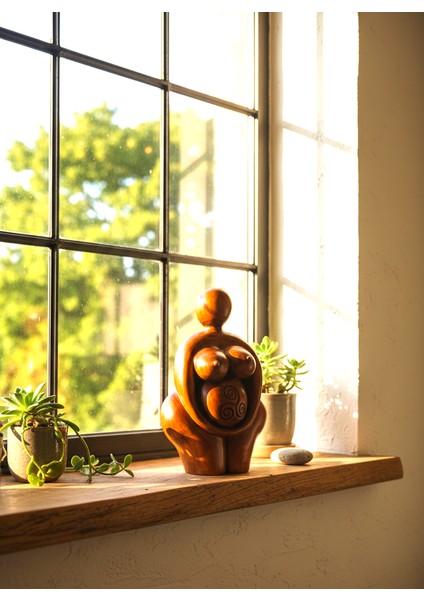 Umay Ana Tanrıçası Ahşap El Oyması Sanatsal Dekoratif indirimleri