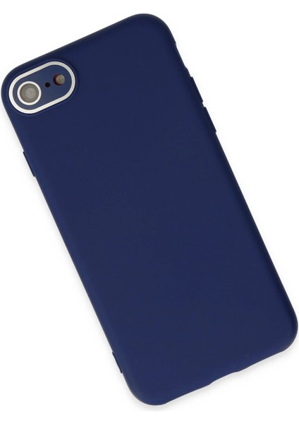 iPhone 7 Kılıf Lansman Glass Kapak - Sky BLUE-(5796) - I03H46N9-0A78VS modelleri