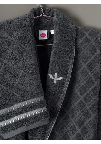 Aile Bornoz Seti Carlos Beyaz-Antrasit fiyatları