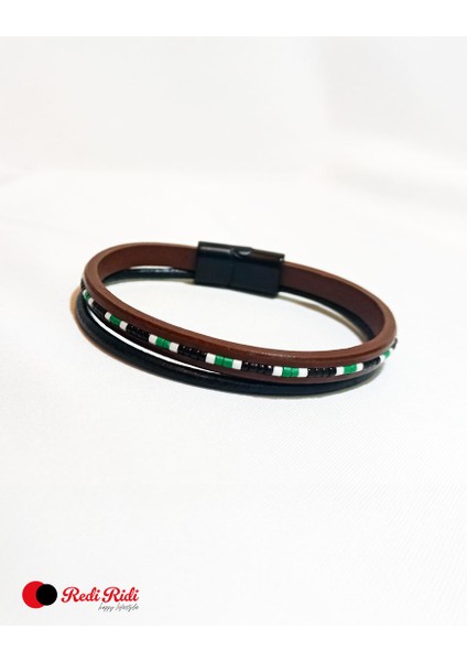 El Yapımı Deri Bileklik MODEL.6241