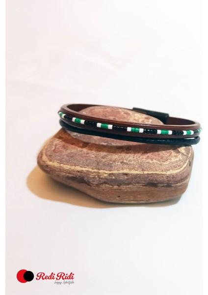 El Yapımı Deri Bileklik MODEL.6241 fiyatları