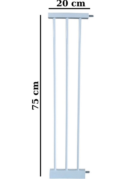 Çift Kilitli Güvenlik Kapı - Uzatma Aparatı - 20 cm indirimleri