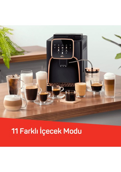 OK0028 Okka Espresso Pro M Tam Otomatik - Bakır modelleri