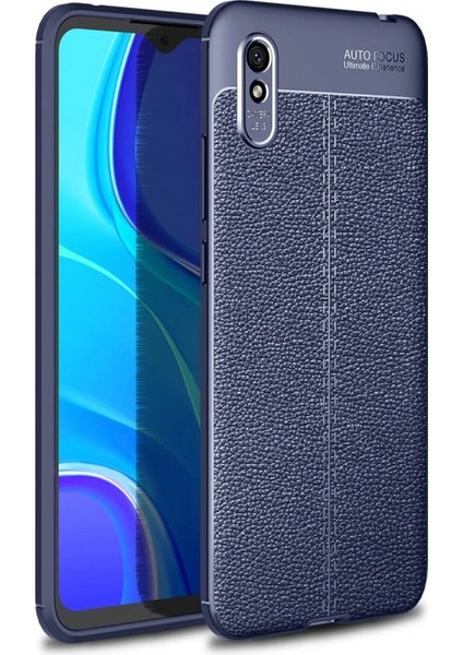 Xiaomi Redmi 9A Kılıf Auto Focus Kapak - Lacivert (K95)