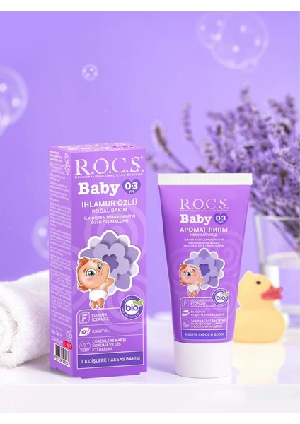.baby Diş Macunu 35ML 0-3 Yaş Ihlamur modelleri