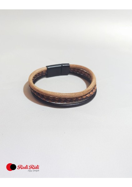 El Yapımı Deri Bileklik MODEL.6222