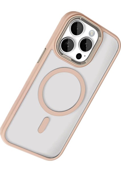 Apple iPhone 15 Pro Max Terea Magsafe Kapak - GOLD-(5796) - I73H78N1-1A36VS fırsatları