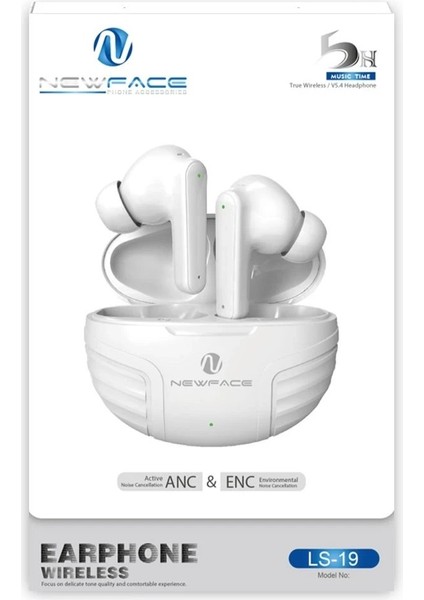 Ls-19 Aktif Gürültü Engelleyici Özellikli Bluetooth 5.4 Kablosuz Airpods Kulakl? - I59H17N7-7A4 fiyatları