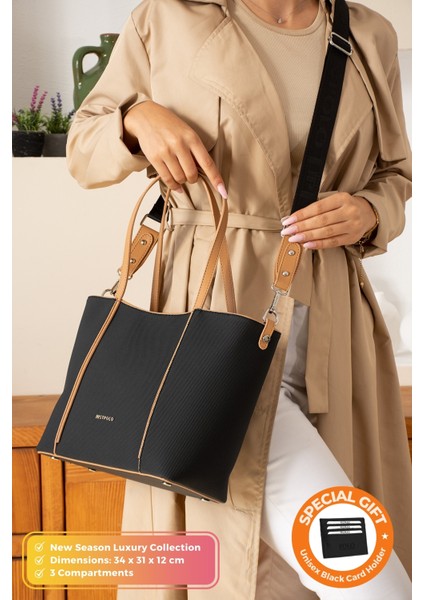 Orijinal Just Polo Collection 3 Bölmeli Lüks Yumuşak Deri Ayarlanabilir Çapraz Askılı Omuz Çantası