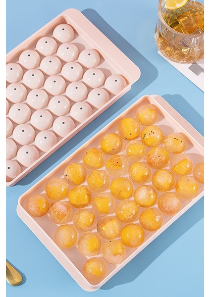 33 Hazneli Küre Buz Kalıbı Boyut : 17 cm * 10 cm