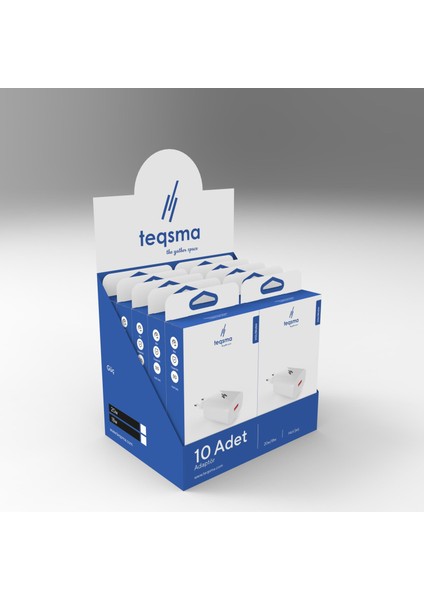 Voltrush USB Hızlı Şarj Adaptörü 18W 10'lu Koli