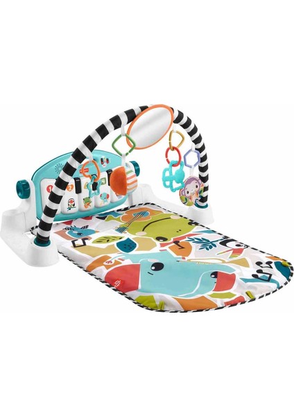 Fisher Price Sesli ve Işıklı Neşeli Hayvanlar Piyanolu Oyun Halısı HWY49