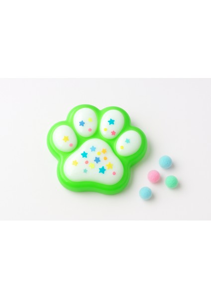 Yeşil Pati Şeklinde Squishy Oyuncak | Yumuşak Stres Giderici Tatlı Sweet Family Serisi