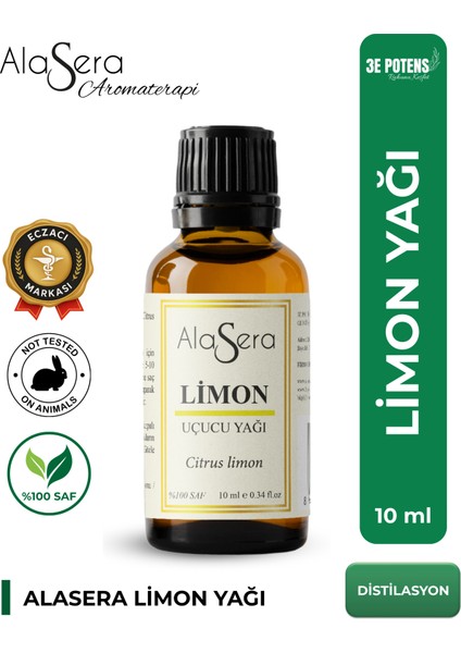 Limon Yağı 10 Ml Saf